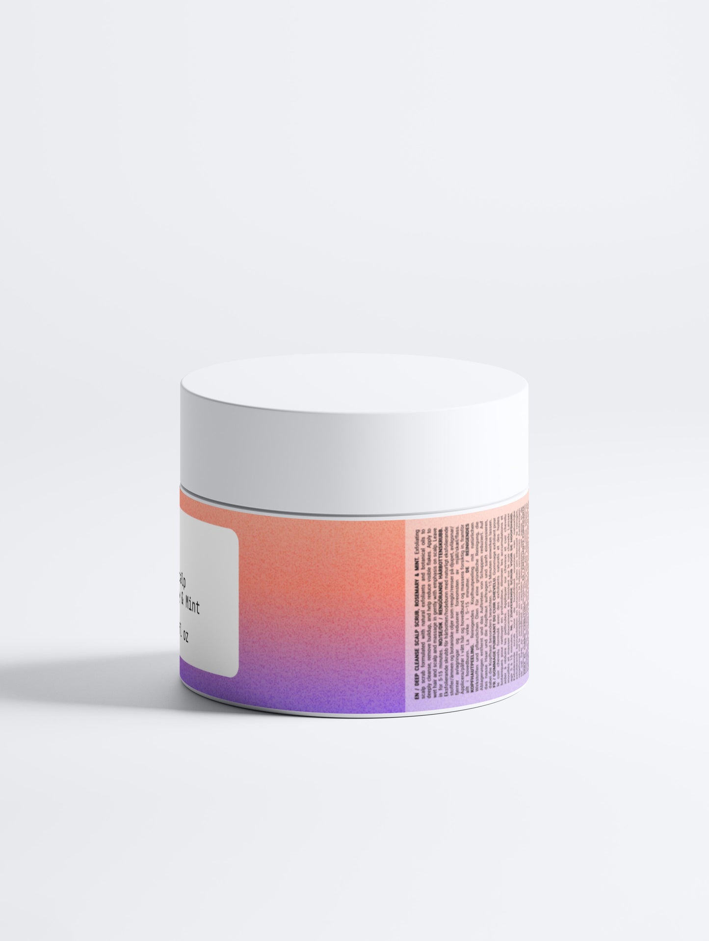 Deep Cleanse Scalp Scrub, Rosemary & Mint