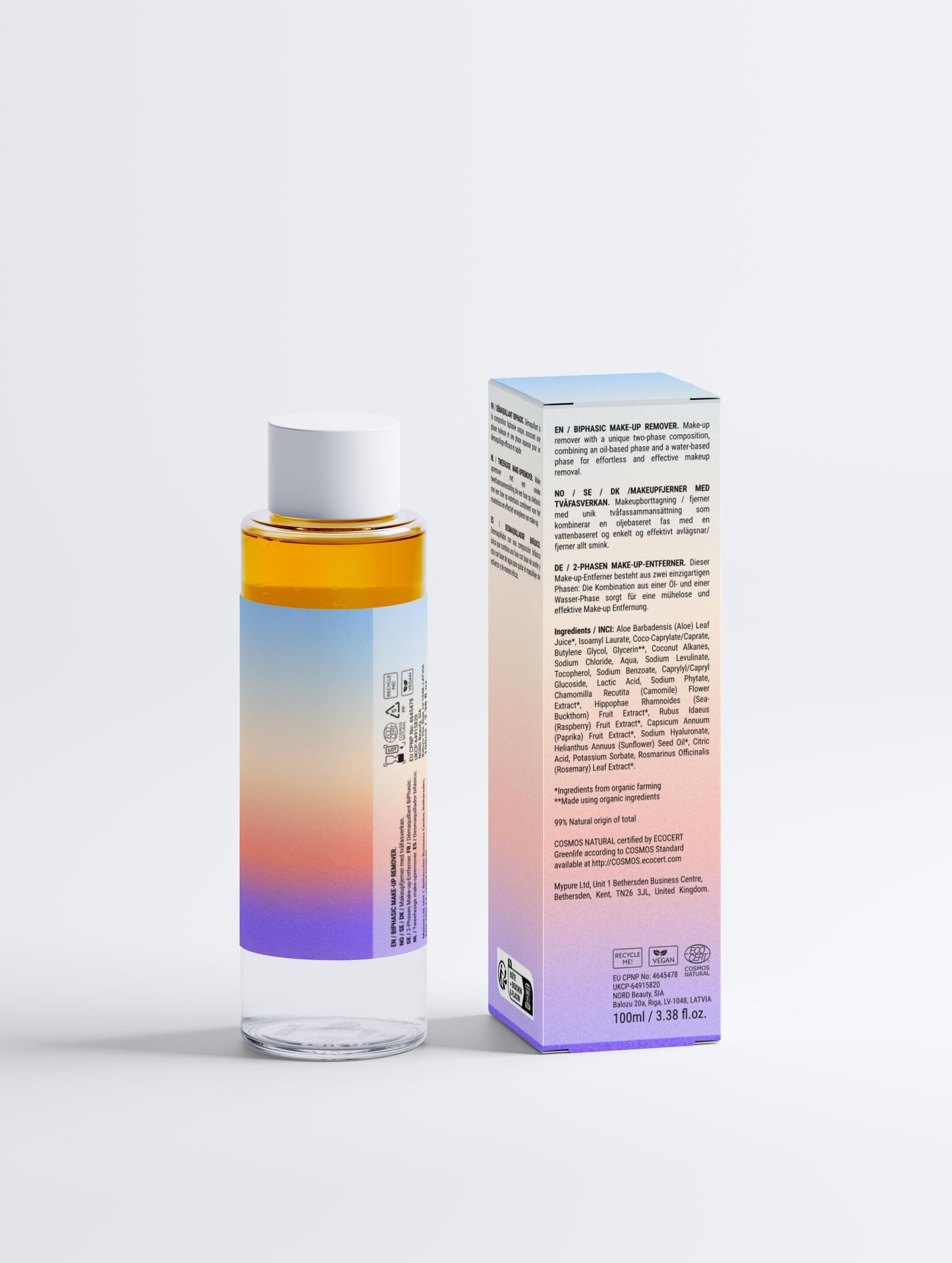 BiPhasic Make-up Remover, Fragrance Free